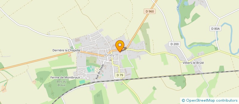 localisation de l'entreprise MADAME DOMINIQUE PECHART  PINEY