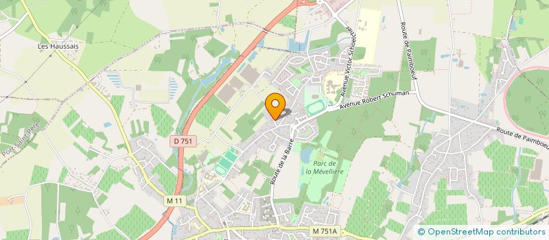 localisation de l'entreprise MADAME DOMINIQUE PERRONO  BOUAYE