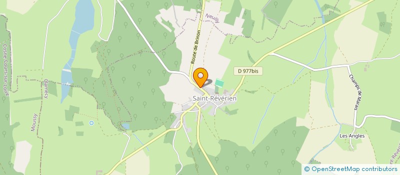 localisation de l'entreprise MADAME DOMINIQUE PETIT  SAINT-REVERIEN