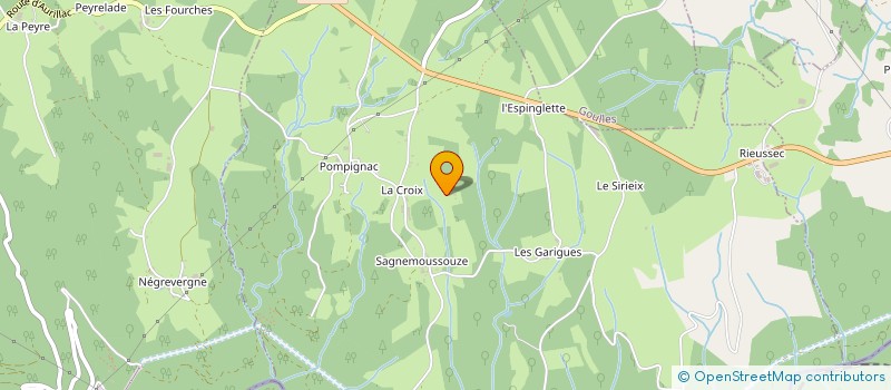 localisation de l'entreprise MADAME DOMINIQUE PEYRALBE  SEXCLES