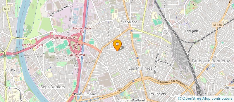 localisation de l'entreprise MADAME DOMINIQUE PICARD à TOULOUSE