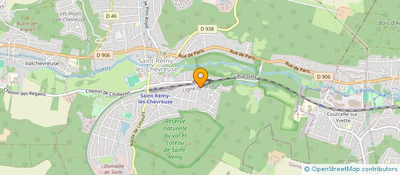 localisation de l'entreprise MADAME DOMINIQUE PIGEOLET  SAINT-REMY-LES-CHEVREUSE
