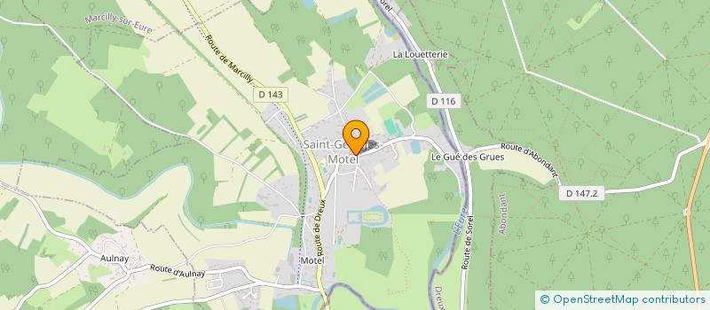 localisation de l'entreprise MADAME DOMINIQUE PILET à SAINT-GEORGES-MOTEL