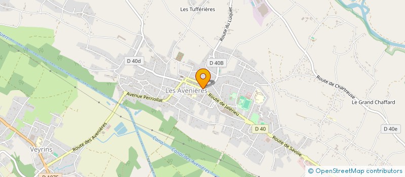 localisation de l'entreprise MADAME DOMINIQUE PILLIOT à LA TOUR-DU-PIN