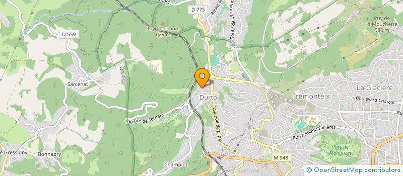 localisation de l'entreprise MADAME DOMINIQUE PIRON  LEGE-CAP-FERRET