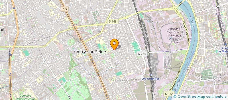 localisation de l'entreprise MADAME DOMINIQUE PIZZOLA à VITRY-SUR-SEINE