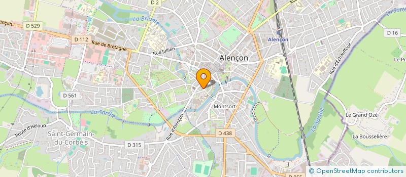localisation de l'entreprise MADAME DOMINIQUE PLANCHON à ALENCON