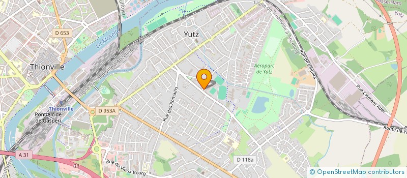 localisation de l'entreprise MADAME DOMINIQUE PLEZ  YUTZ