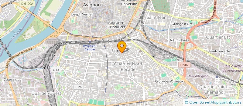 localisation de l'entreprise MADAME DOMINIQUE PLOUVIER à AVIGNON