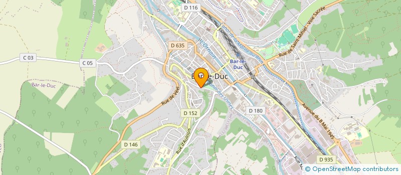 localisation de l'entreprise MADAME DOMINIQUE POETTE à BAR-LE-DUC