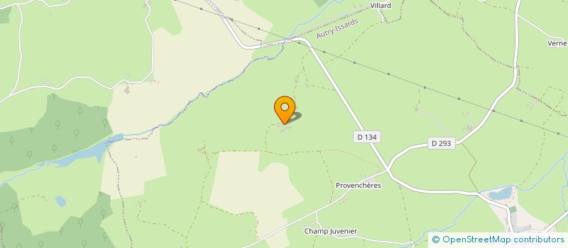 localisation de l'entreprise MADAME DOMINIQUE POPELIER  AUTRY-ISSARDS