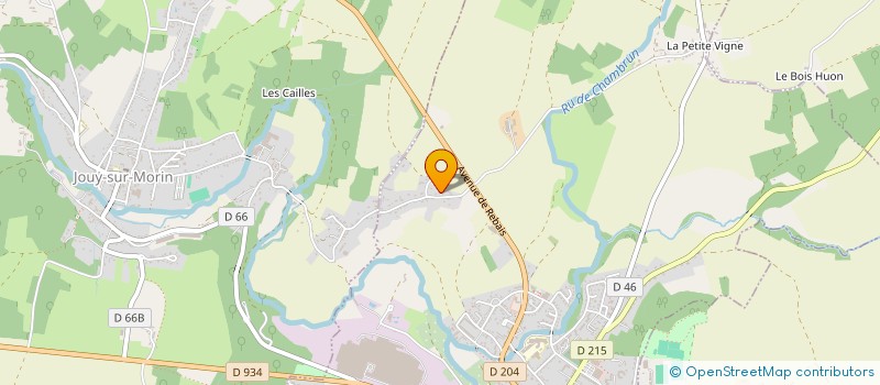 localisation de l'entreprise MADAME DOMINIQUE POUMEAU  LA FERTE-GAUCHER