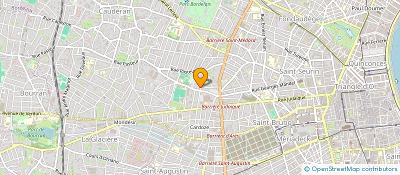 localisation de l'entreprise MADAME DOMINIQUE POUNSOL  BORDEAUX