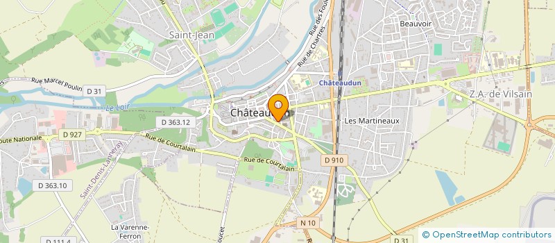localisation de l'entreprise MADAME DOMINIQUE POUPEAU à CHATEAUDUN