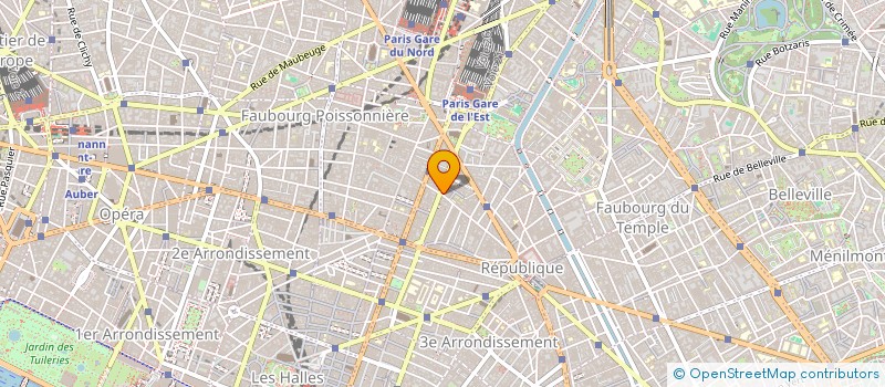 localisation de l'entreprise MADAME DOMINIQUE POURRIER à PARIS