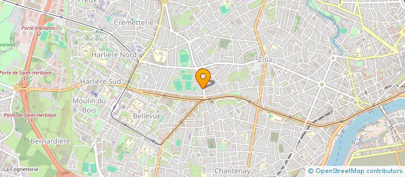 localisation de l'entreprise MADAME DOMINIQUE PREGET à NANTES