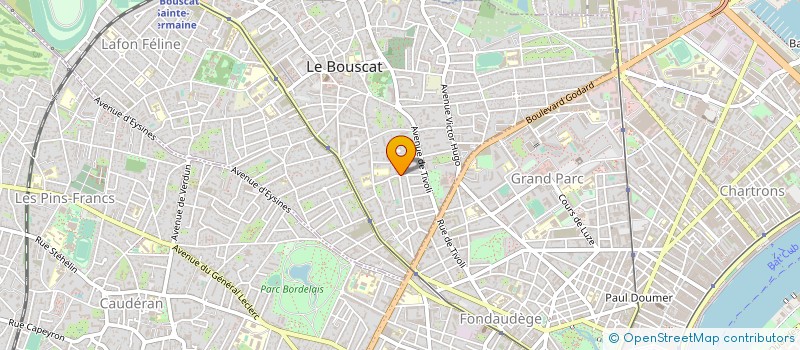 localisation de l'entreprise MADAME DOMINIQUE PREVOST à LE BOUSCAT