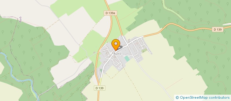 localisation de l'entreprise MADAME DOMINIQUE PUDDU  AVRIL