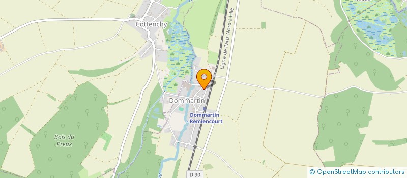 localisation de l'entreprise MADAME DOMINIQUE QUINT  DOMMARTIN