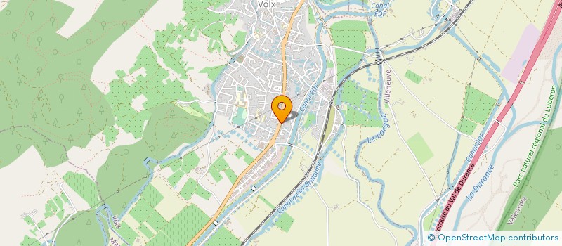 localisation de l'entreprise MADAME DOMINIQUE RADILOF  VOLX