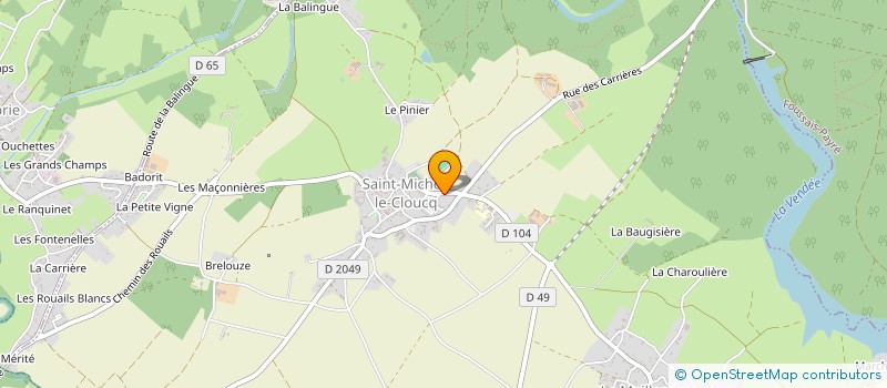 localisation de l'entreprise MADAME DOMINIQUE RAMBIKUR à SAINT-MICHEL-LE-CLOUCQ