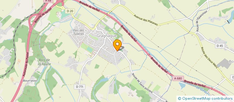 localisation de l'entreprise MADAME DOMINIQUE RAVIER à GRAGNAGUE