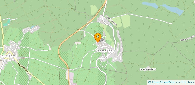 localisation de l'entreprise MADAME DOMINIQUE RENAULT  CHAMPILLON