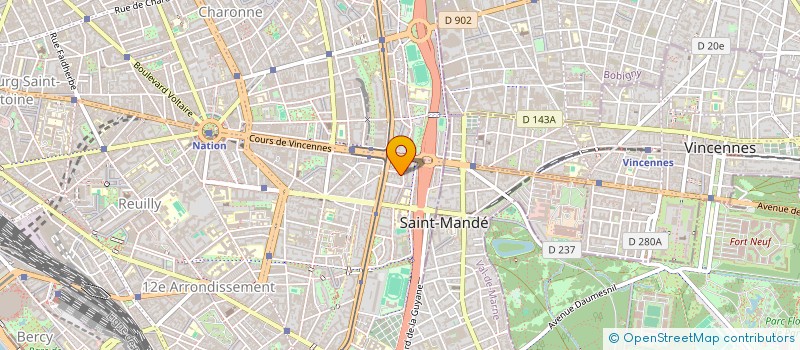 localisation de l'entreprise MADAME DOMINIQUE REVEST  PARIS