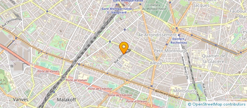 localisation de l'entreprise MADAME DOMINIQUE RIALLOT  PARIS