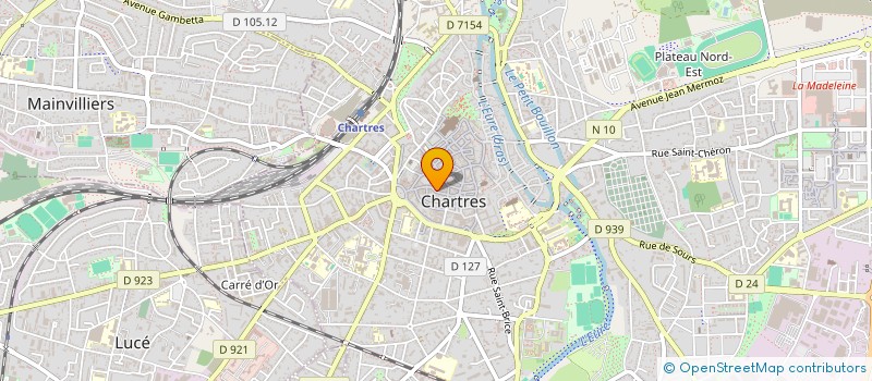 localisation de l'entreprise MADAME DOMINIQUE RICHARD à CHARTRES