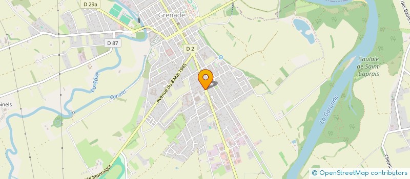 localisation de l'entreprise MADAME DOMINIQUE RICHARD à GRENADE SUR GARONNE