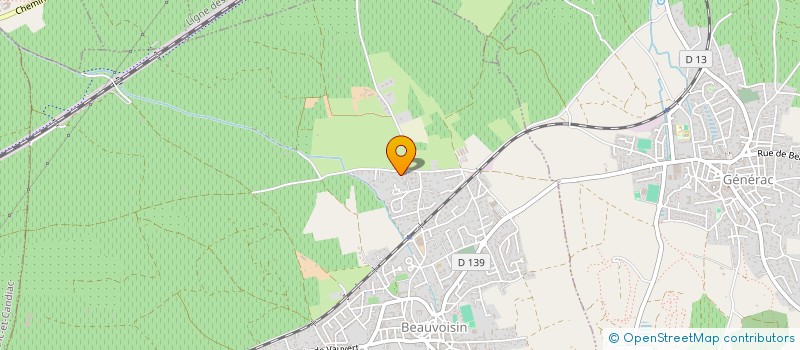 localisation de l'entreprise MADAME DOMINIQUE RODIER  BEAUVOISIN