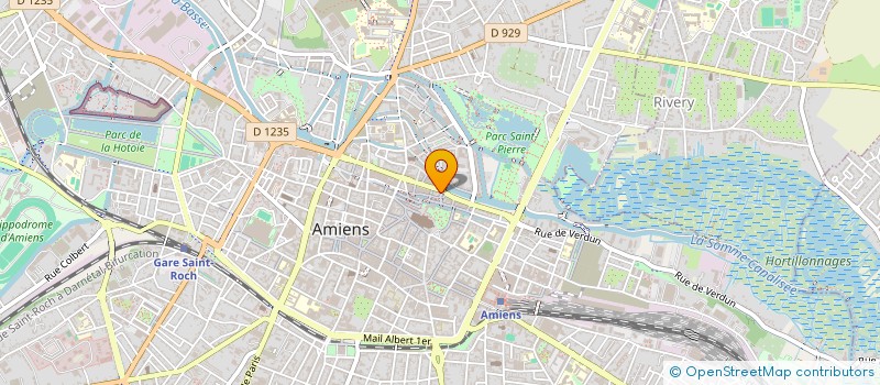 localisation de l'entreprise MADAME DOMINIQUE ROSE à AMIENS