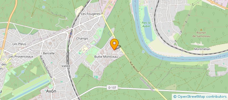 localisation de l'entreprise MADAME DOMINIQUE ROSSI  AVON