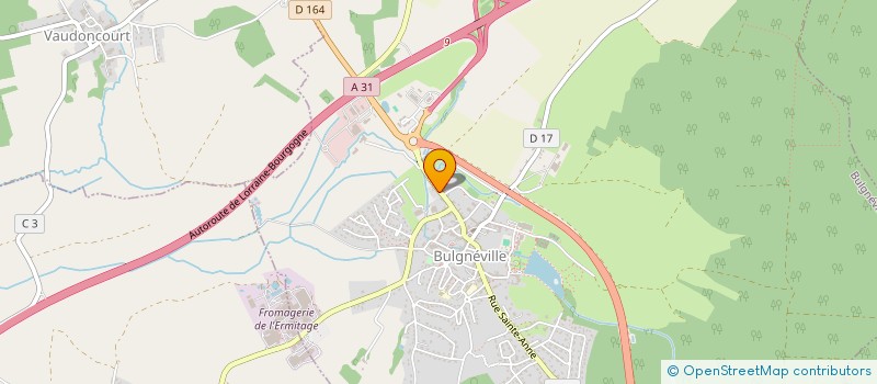 localisation de l'entreprise MADAME DOMINIQUE ROUSSEL  CLAUDON