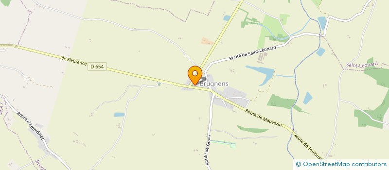 localisation de l'entreprise MADAME DOMINIQUE ROUVIERE  CADEILHAN