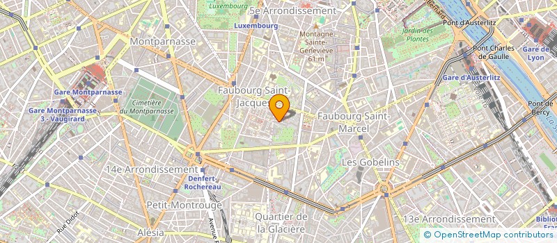 localisation de l'entreprise MADAME DOMINIQUE ROUZET  PARIS