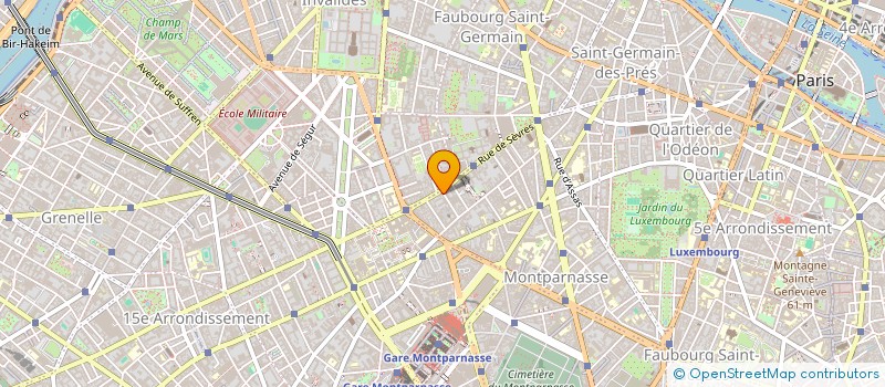 localisation de l'entreprise MADAME DOMINIQUE ROY à PARIS 6