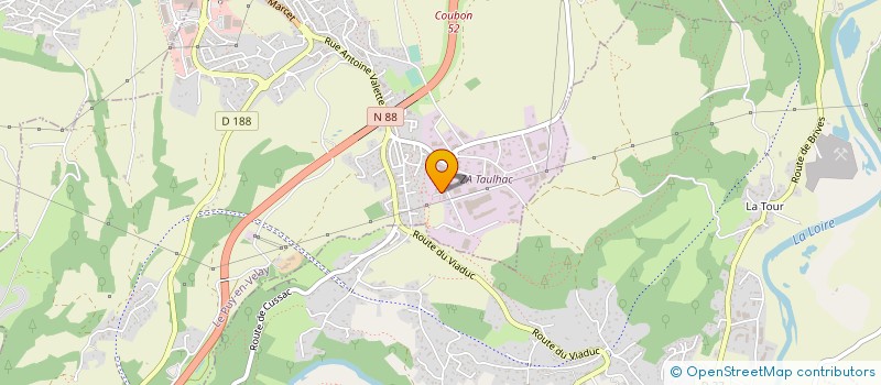 localisation de l'entreprise MADAME DOMINIQUE ROYET  POLIGNAC