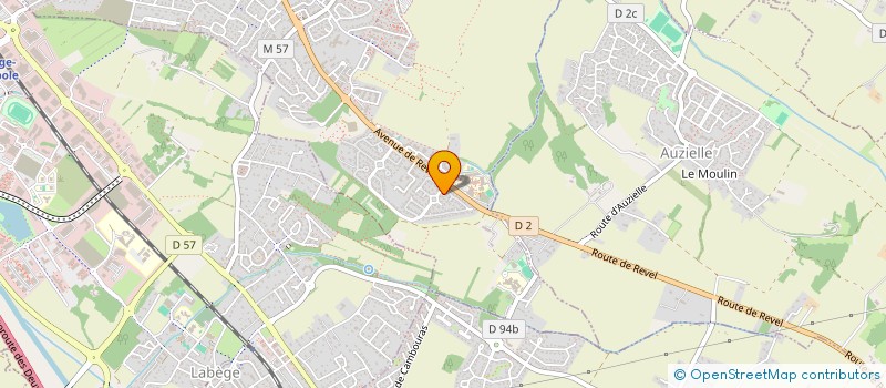 localisation de l'entreprise MADAME DOMINIQUE RUAMPS  SAINT-ORENS-DE-GAMEVILLE