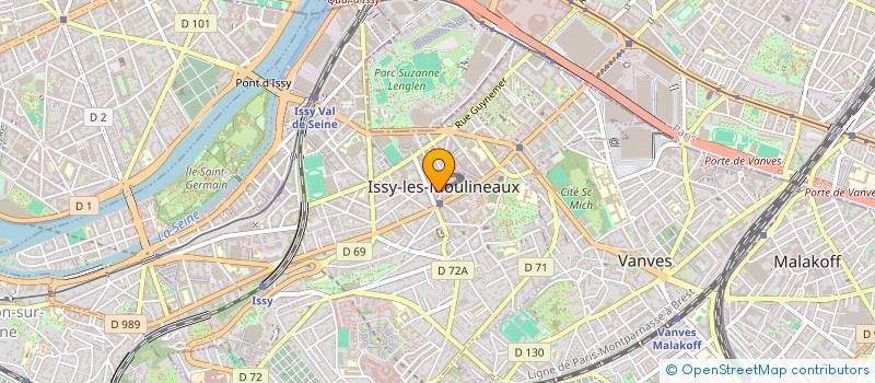 localisation de l'entreprise MADAME DOMINIQUE RUFFAUT à ISSY-LES-MOULINEAUX