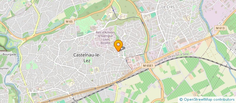localisation de l'entreprise MADAME DOMINIQUE RUIZ à CASTELNAU-LE-LEZ
