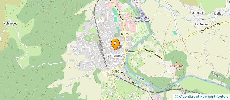 localisation de l'entreprise MADAME DOMINIQUE SABATIER  CRONCE