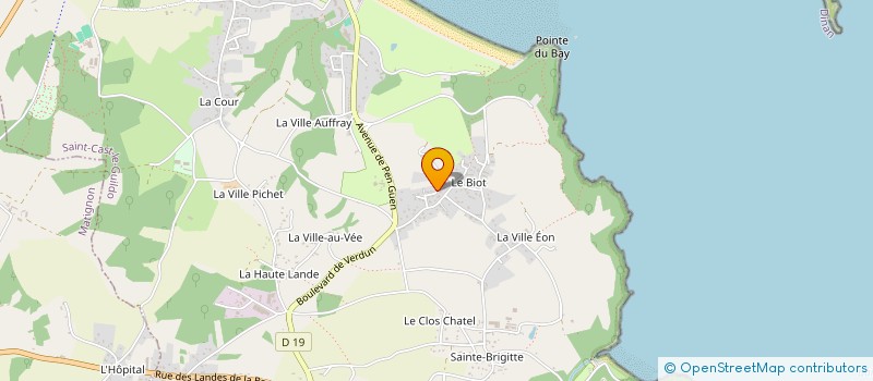 localisation de l'entreprise MADAME DOMINIQUE SALLON  SAINT-CAST-LE-GUILDO