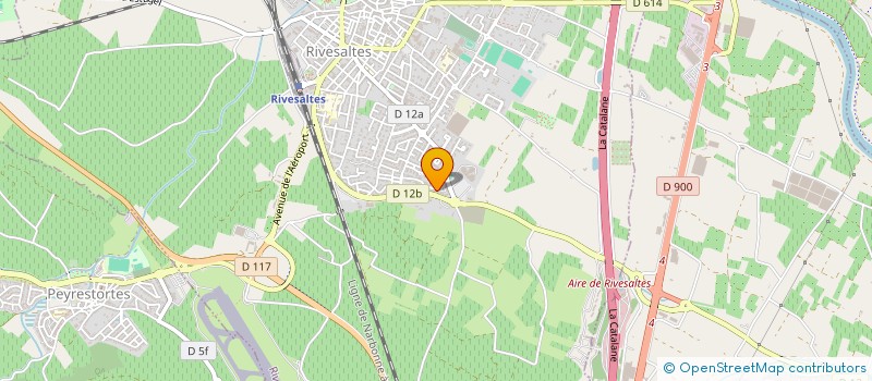 localisation de l'entreprise MADAME DOMINIQUE SARROCA  RIVESALTES