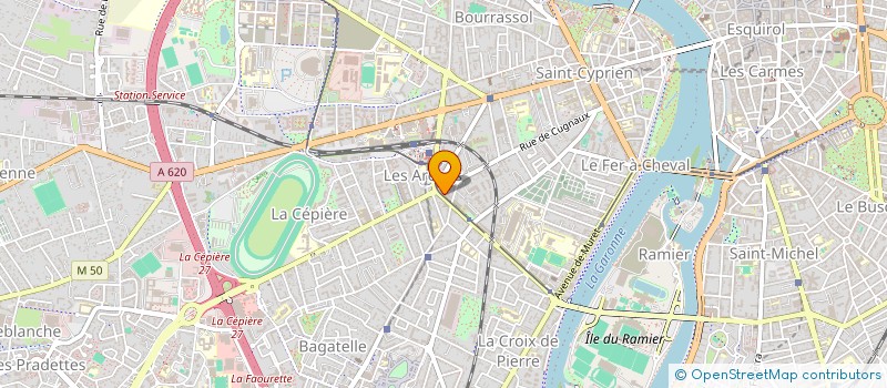 localisation de l'entreprise MADAME DOMINIQUE SAUCIN à TOULOUSE