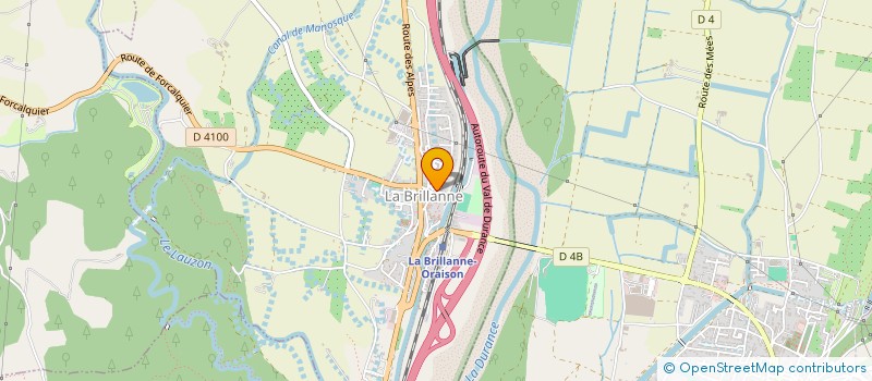localisation de l'entreprise MADAME DOMINIQUE SAUGEROM  LA BRILLANNE