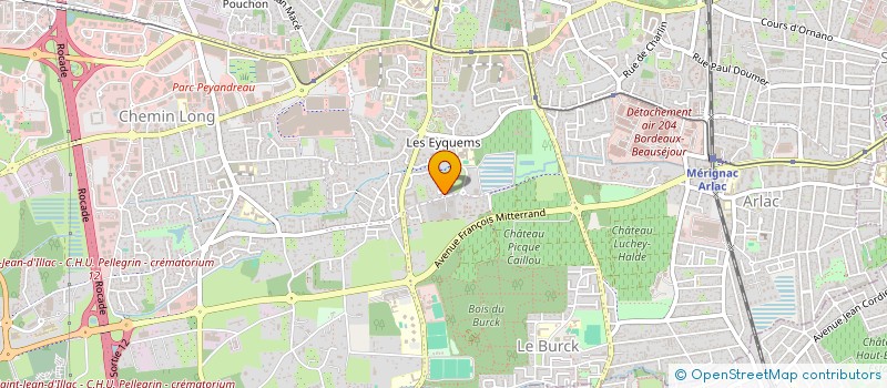localisation de l'entreprise MADAME DOMINIQUE SAVIGNAT à MERIGNAC