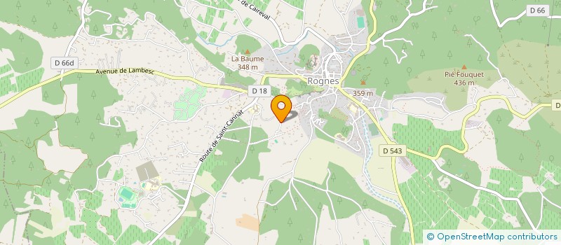 localisation de l'entreprise MADAME DOMINIQUE SCHAEFER à ROGNES