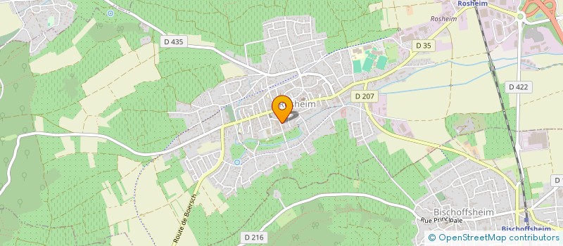 localisation de l'entreprise MADAME DOMINIQUE SCHUSTER  ROSHEIM